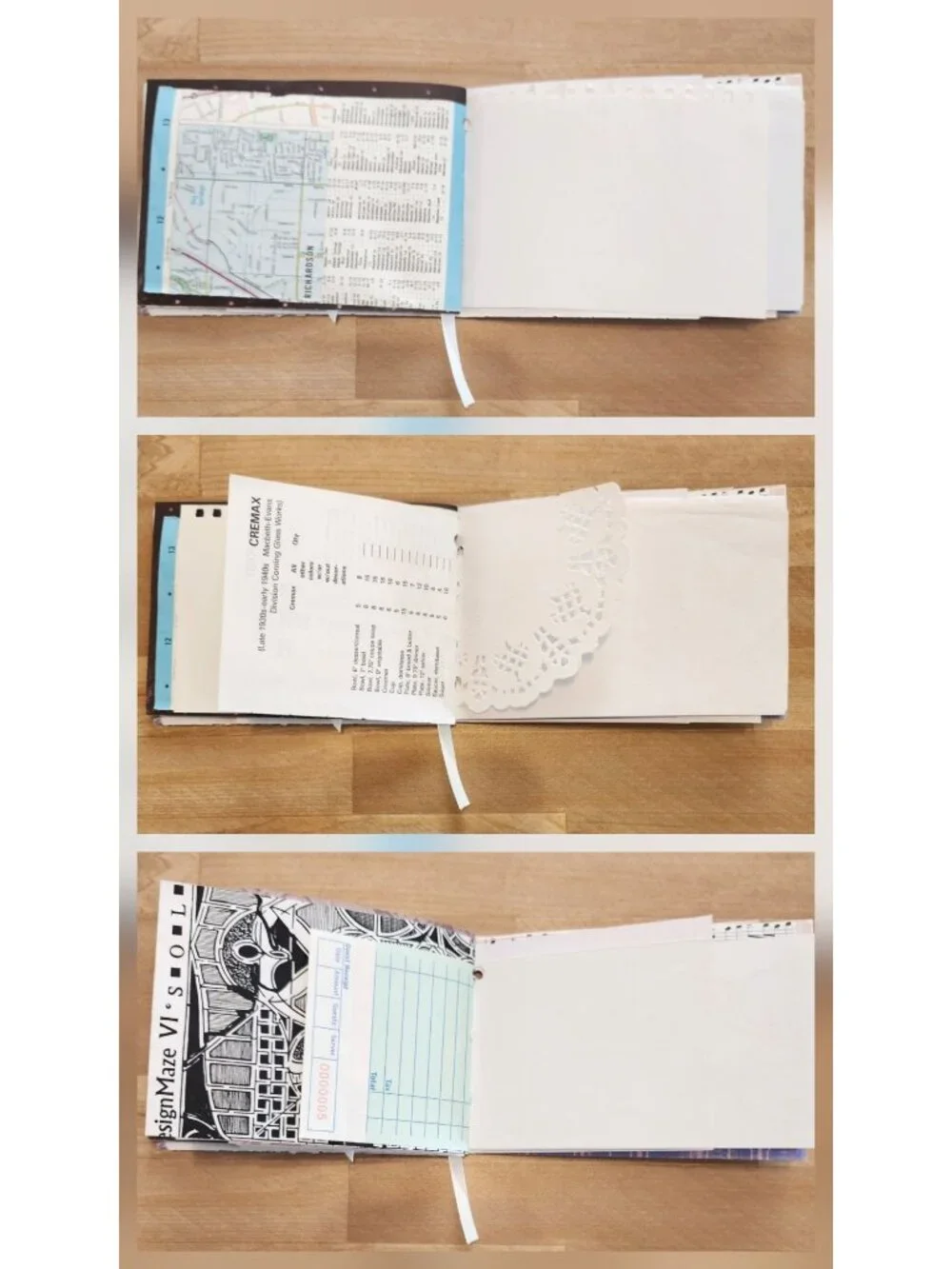 Colorful Handmade Junk Journal 60 pages